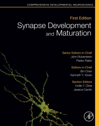 Cover image: Synapse Development and Maturation 1st edition 9780128236727