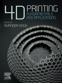 Cover image: 4D Printing 9780128237250