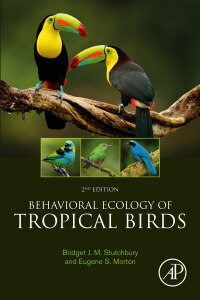 Cover image: Behavioral Ecology of Tropical Birds 2nd edition 9780128238141