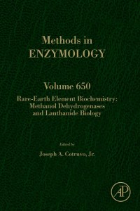 Omslagafbeelding: Rare-earth element biochemistry: Methanol dehydrogenases and lanthanide biology 9780128238561