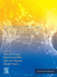 Omslagafbeelding: Biodegradation and Biodeterioration at the Nanoscale 9780128239704