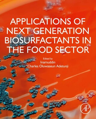 Cover image: Applications of Next Generation Biosurfactants in the Food Sector 1st edition 9780128242834