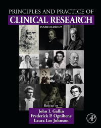 Omslagafbeelding: Principles and Practice of Clinical Research 4th edition 9780128499054