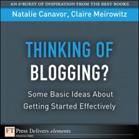 Imagen de portada: Thinking of Blogging? 1st edition 9780132540490