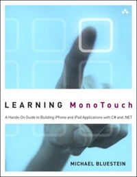 Imagen de portada: Learning MonoTouch 1st edition 9780321719928