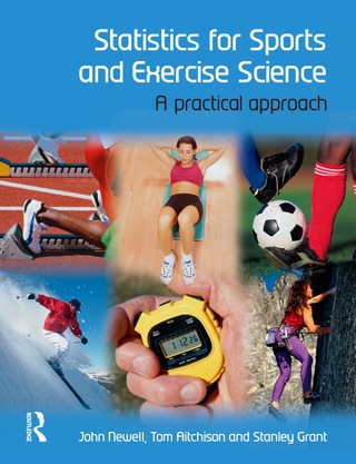 Cover image: Statistics for Sports and Exercise Science 9780132042543