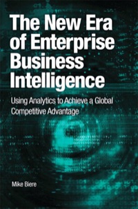 Cover image: New Era of Enterprise Business Intelligence, The 1st edition 9780137075423