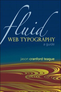 Cover image: Fluid Web Typography 1st edition 9780321679987