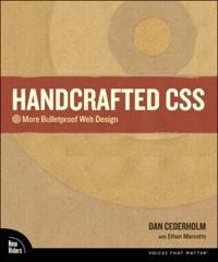 صورة الغلاف: Handcrafted CSS 1st edition 9780321643384