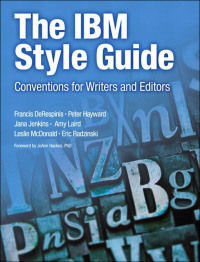 صورة الغلاف: IBM Style Guide, The 1st edition 9780132101301