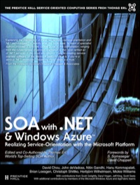 Cover image: SOA with .NET and Windows Azure 1st edition 9780131582316