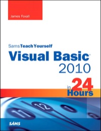 Imagen de portada: Sams Teach Yourself Visual Basic 2010 in 24 Hours Complete Starter Kit 1st edition 9780672331138