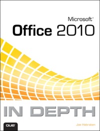 Imagen de portada: Microsoft Office 2010 In Depth 1st edition 9780789743091