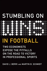 Cover image: Stumbling On Wins in Football 1st edition 9780132120968