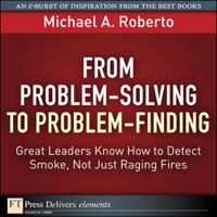 Cover image: From Problem-Solving to Problem-Finding 1st edition 9780132130011
