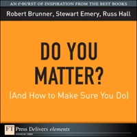 Omslagafbeelding: Do You Matter? (And How to Make Sure You Do) 1st edition 9780132143899