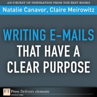 Cover image: Writing Emails That Have a Clear Purpose 1st edition 9780137065028