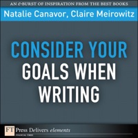 Cover image: Consider Your Goals When Writing 1st edition 9780137064991