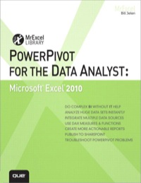 Omslagafbeelding: PowerPivot for the Data Analyst 1st edition 9780789743152