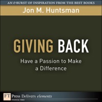 Titelbild: Giving Back 1st edition 9780132468510