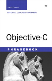 Cover image: Objective-C Phrasebook 1st edition 9780132486545