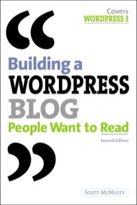 Imagen de portada: Building a WordPress Blog People Want to Read 2nd edition 9780321749574