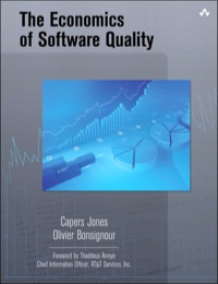 Imagen de portada: Economics of Software Quality, The 1st edition 9780132582209
