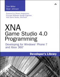 Cover image: XNA Game Studio 4.0 Programming 1st edition 9780672333453