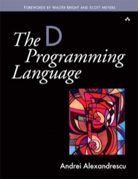 Cover image: The D Programming Language 1st edition 9780321635365