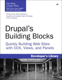 Imagen de portada: Drupal's Building Blocks 1st edition 9780321591319