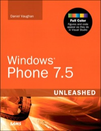 Immagine di copertina: Windows Phone 7.5 Unleashed 1st edition 9780672333484