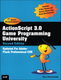 Titelbild: ActionScript 3.0 Game Programming University 1st edition 9780789747327