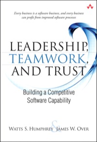 Imagen de portada: Leadership, Teamwork, and Trust 1st edition 9780321624505