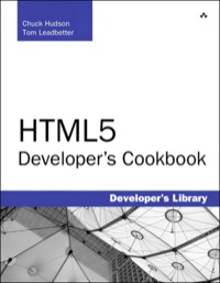 Titelbild: HTML5 Developer's Cookbook 1st edition 9780321769381