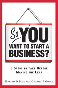 Omslagafbeelding: So, You Want to Start a Business? 1st edition 9780137126675