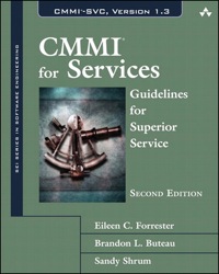 Imagen de portada: CMMI for Services 2nd edition 9780321711526