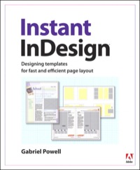 صورة الغلاف: Instant InDesign 1st edition 9780132701426