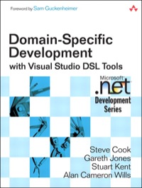 Imagen de portada: Domain-Specific Development with Visual Studio DSL Tools 1st edition 9780321398208