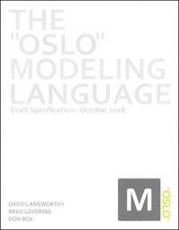 Cover image: Oslo Modeling Language, The 1st edition 9780132701655