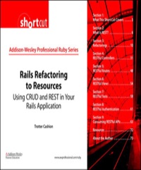Cover image: Rails Refactoring to Resources (Digital Short Cut) 1st edition 9780132701846