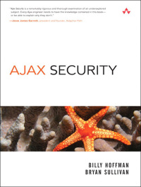 صورة الغلاف: Ajax Security 1st edition 9780321491930