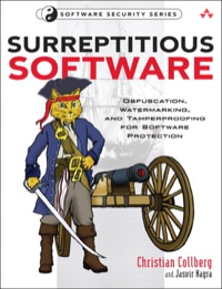 Cover image: Surreptitious Software 1st edition 9780321549259