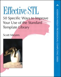 Cover image: Effective STL 1st edition 9780201749625
