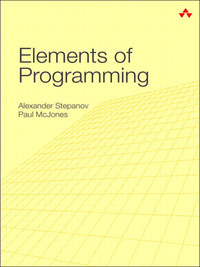 Omslagafbeelding: Elements of Programming 1st edition 9780321635372