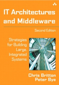 Imagen de portada: IT Architectures and Middleware 2nd edition 9780321246943