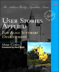 Cover image: User Stories Applied 1st edition 9780321205681