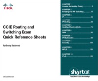 Titelbild: CCIE Routing and Switching Exam Quick Reference 1st edition 9780132702706