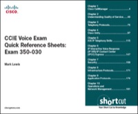 Cover image: CCIE Voice Exam Quick Reference Sheets 1st edition 9781587143342