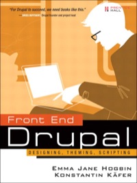 Cover image: Front End Drupal 1st edition 9780137136698