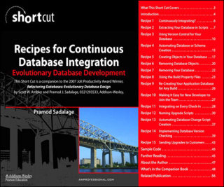 Titelbild: Recipes for Continuous Database Integration 1st edition 9780132703116